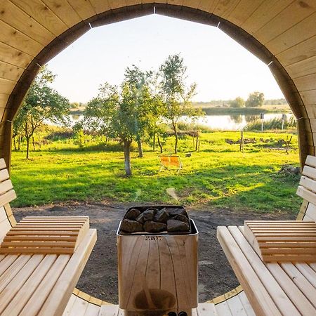 Oderpoint#Sauna#Jacuzzi Gozdowice Dış mekan fotoğraf