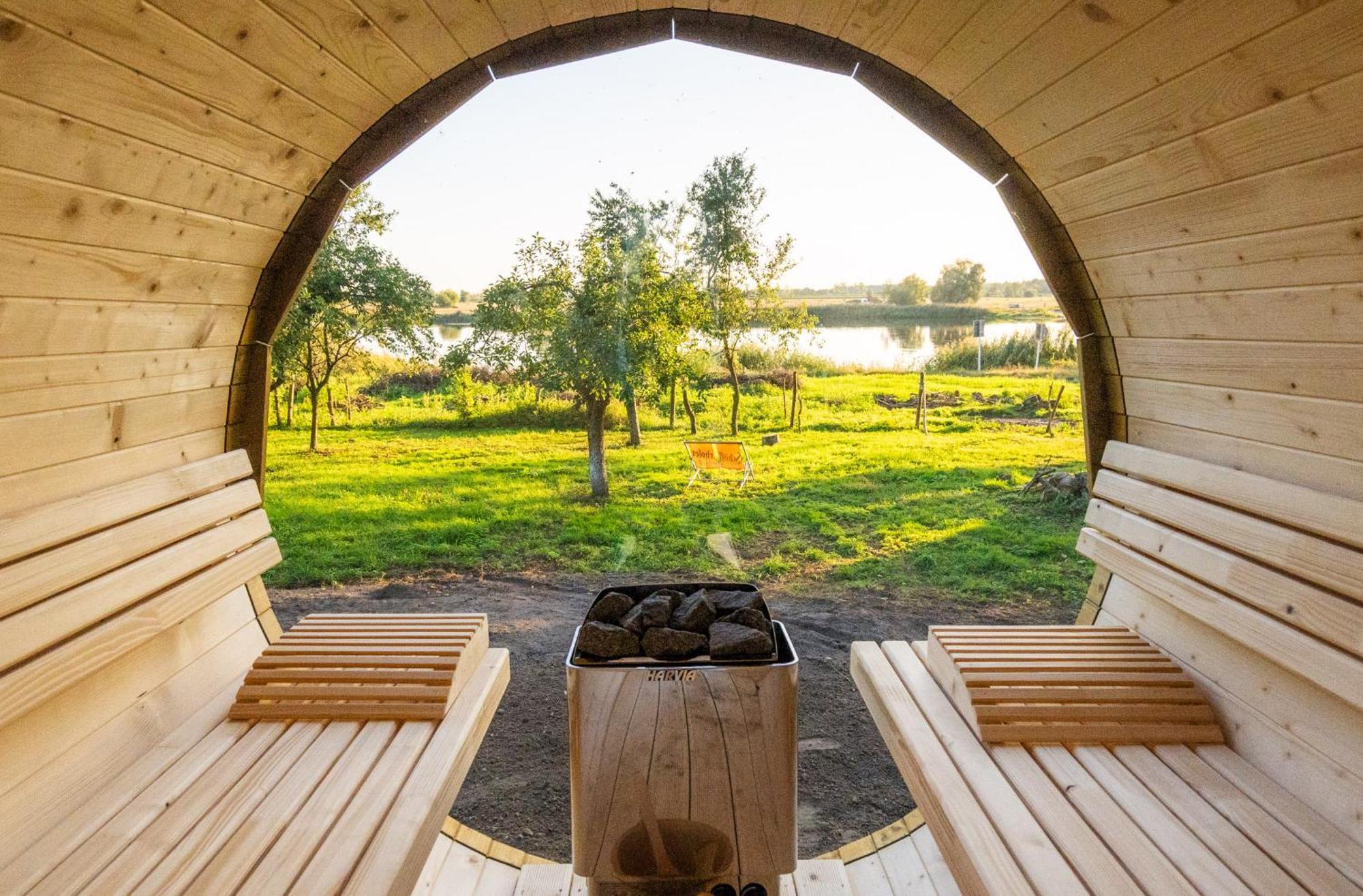 Oderpoint#Sauna#Jacuzzi Gozdowice Dış mekan fotoğraf