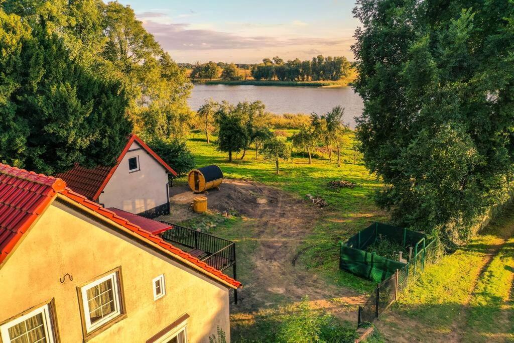 Oderpoint#Sauna#Jacuzzi Gozdowice Dış mekan fotoğraf